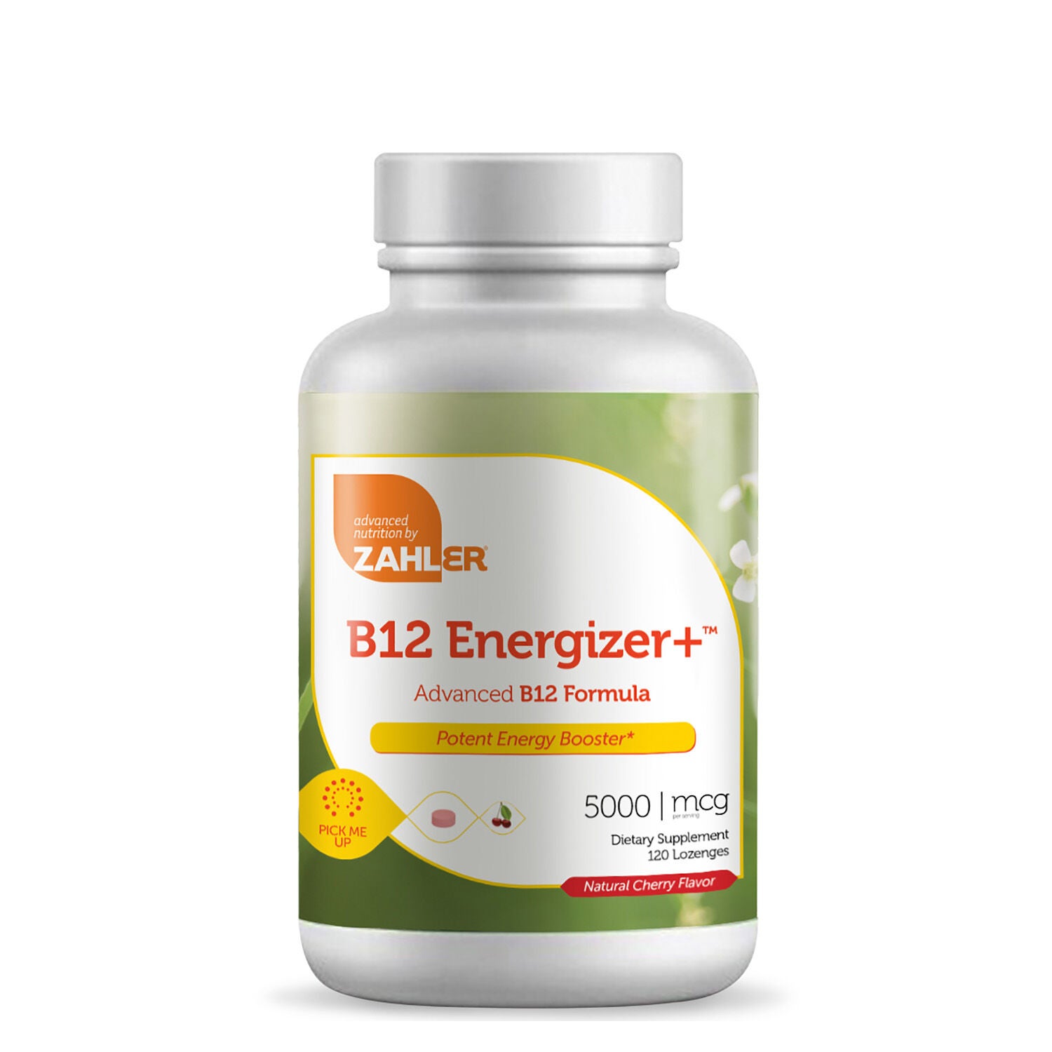 B12 Energizer+&trade; 5000mcg - 120 Lozenges (120 Servings)  | GNC